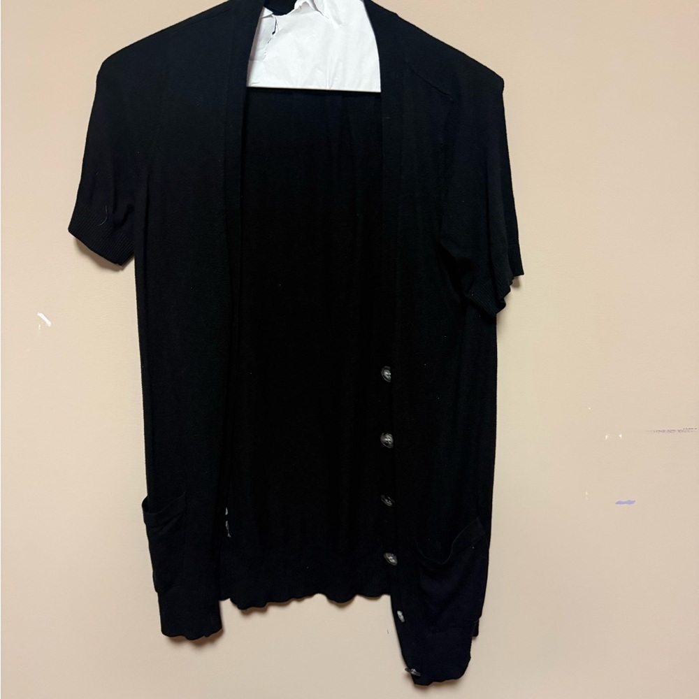 Ann Taylor Classic Black Knit Top